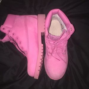 Women’s Pink Timberland Boots